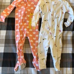 12mo pajamas, set of two